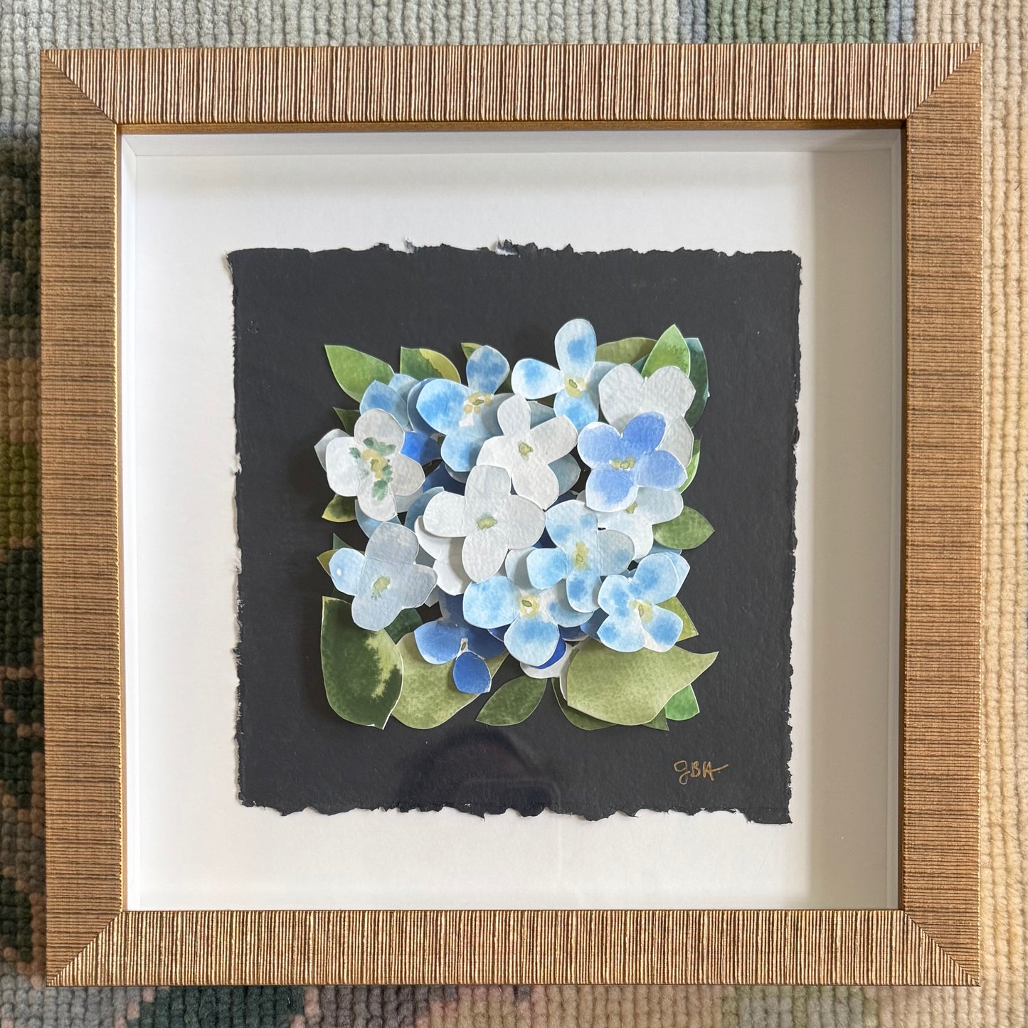 Blue Hydrangea