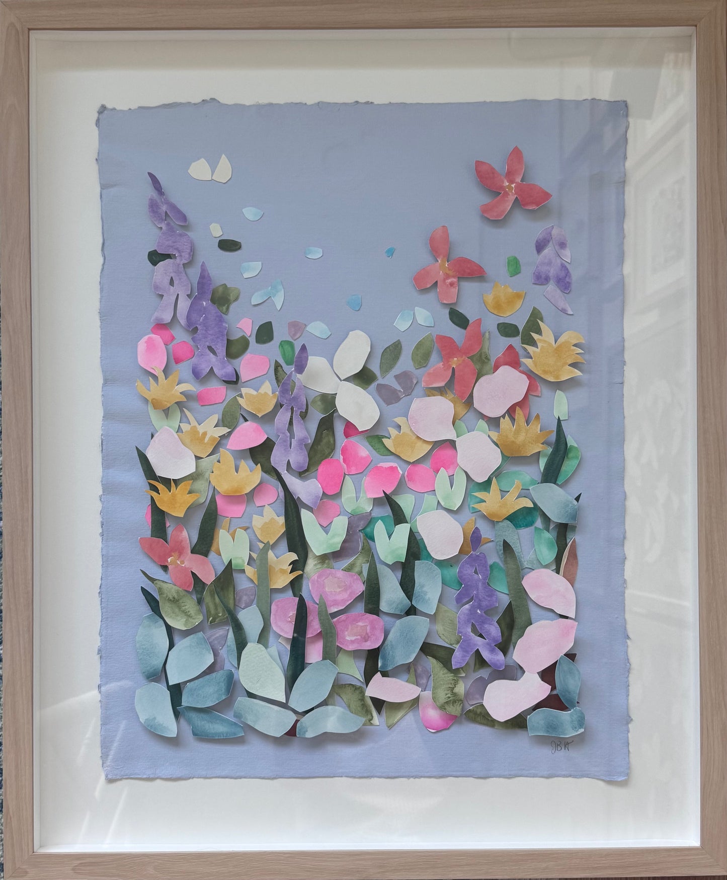 Light Blue Floral Meadow