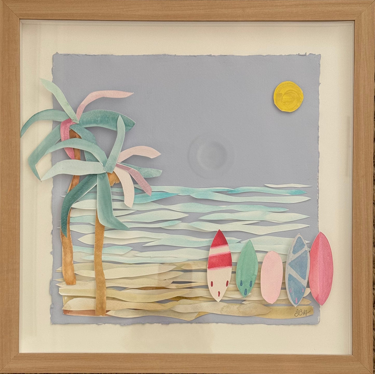 Beach Scape - Surf Boards