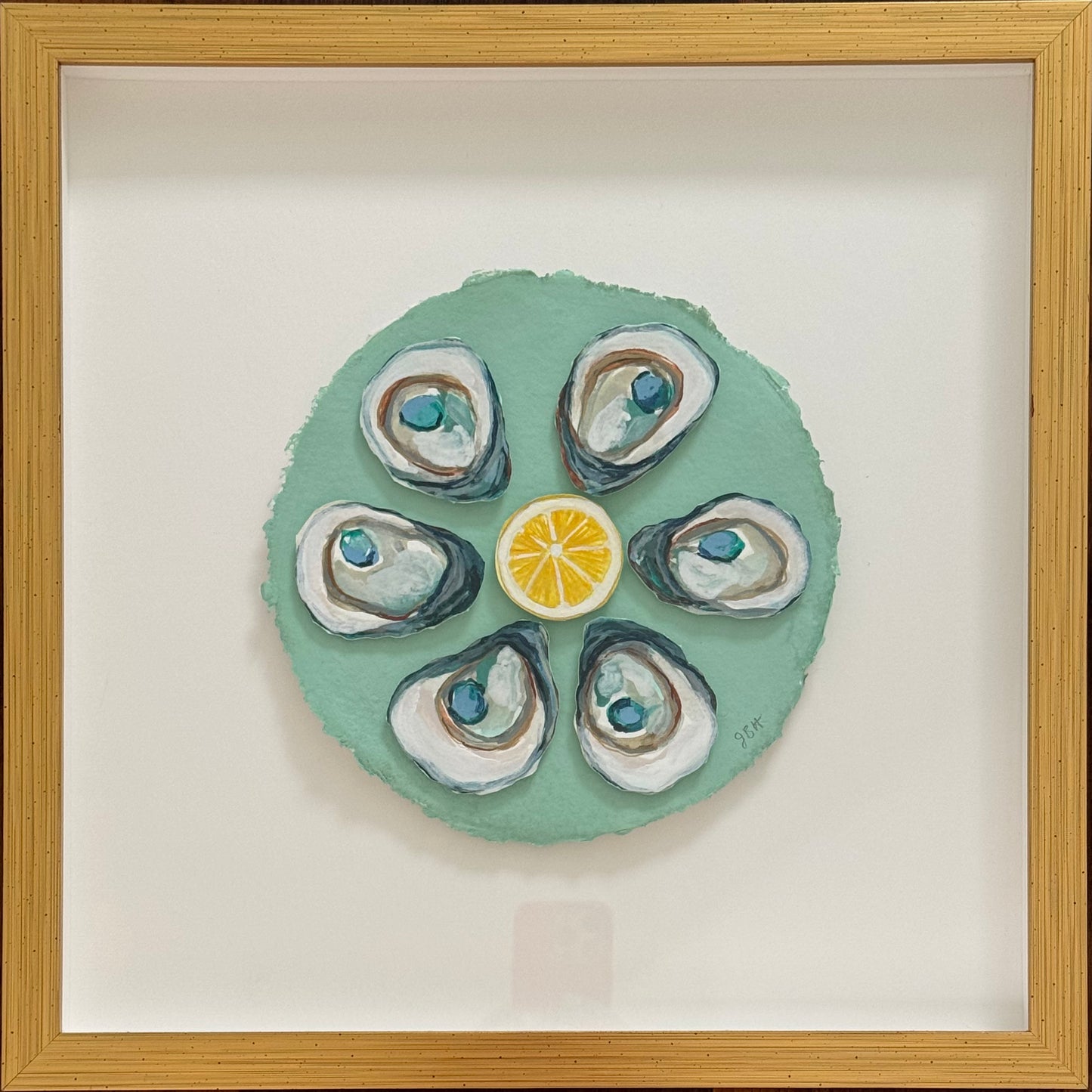 Green Oyster Platter