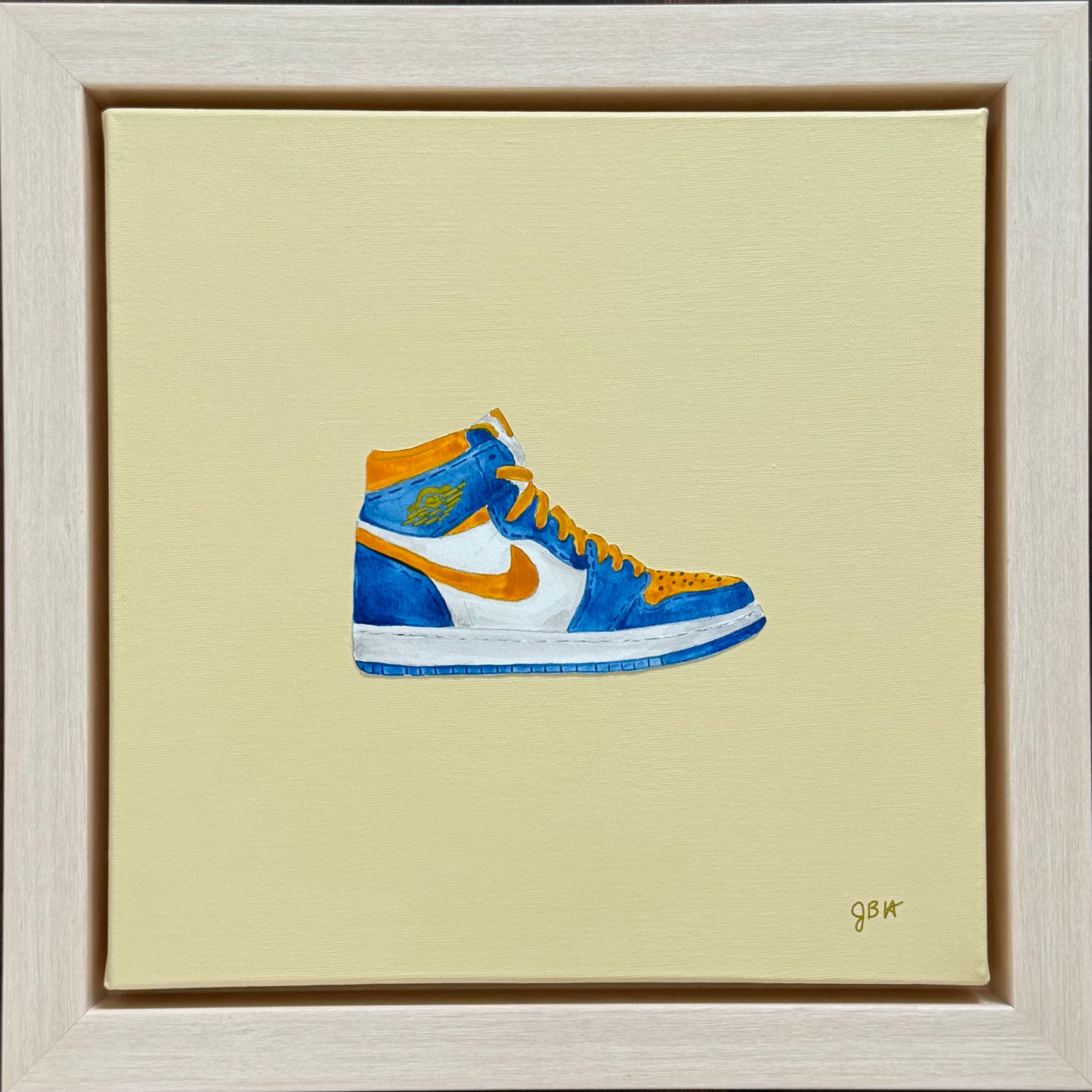 Large Nike - Blue and Yellow