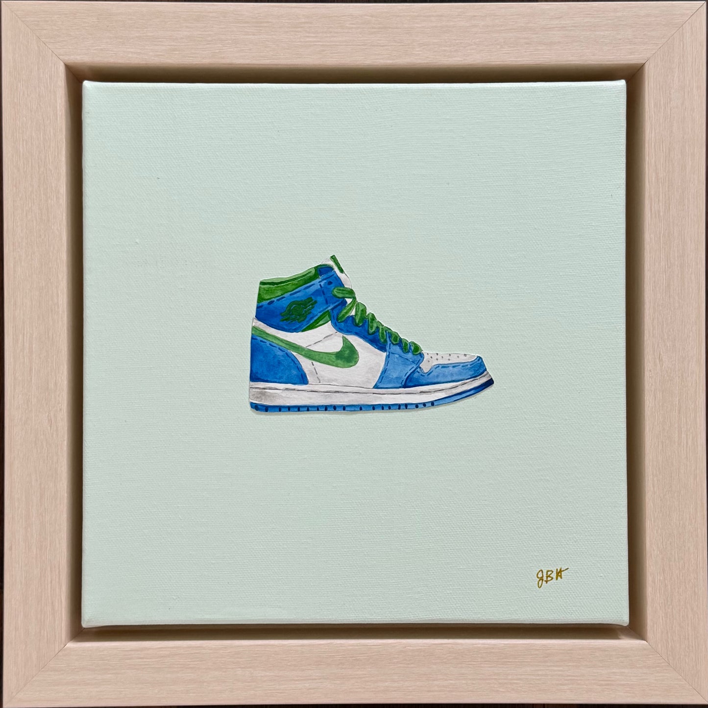 Small Nike - Blue and Green