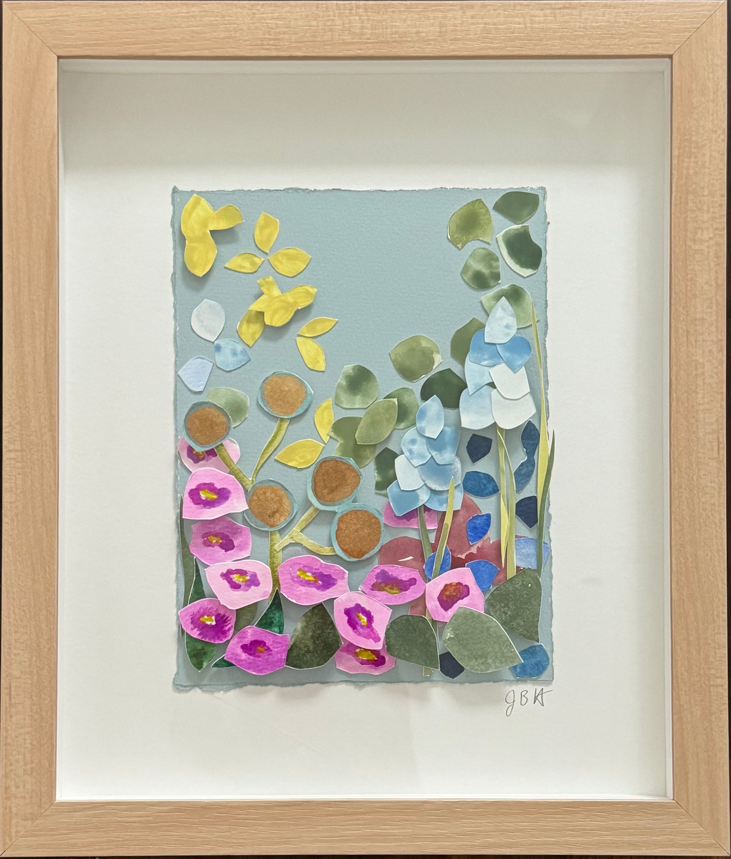 Light Blue Floral No. 2