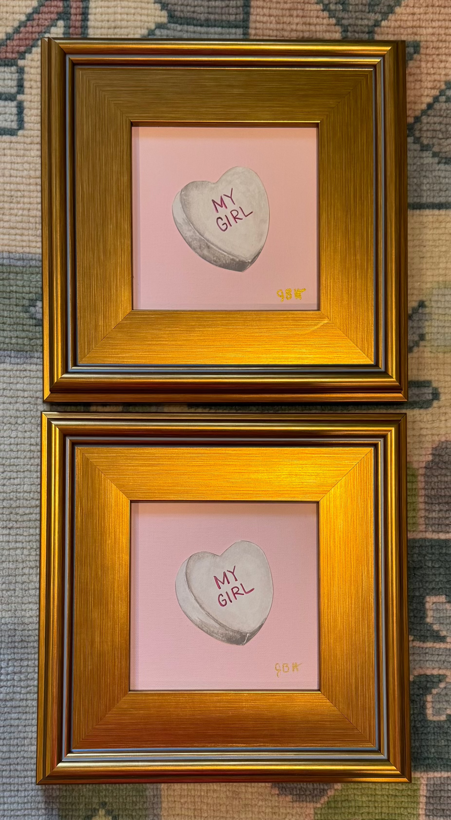 My Girl Pair of Hearts