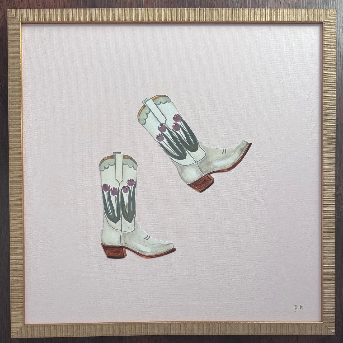 Oversized Two Step - Pink Tulips