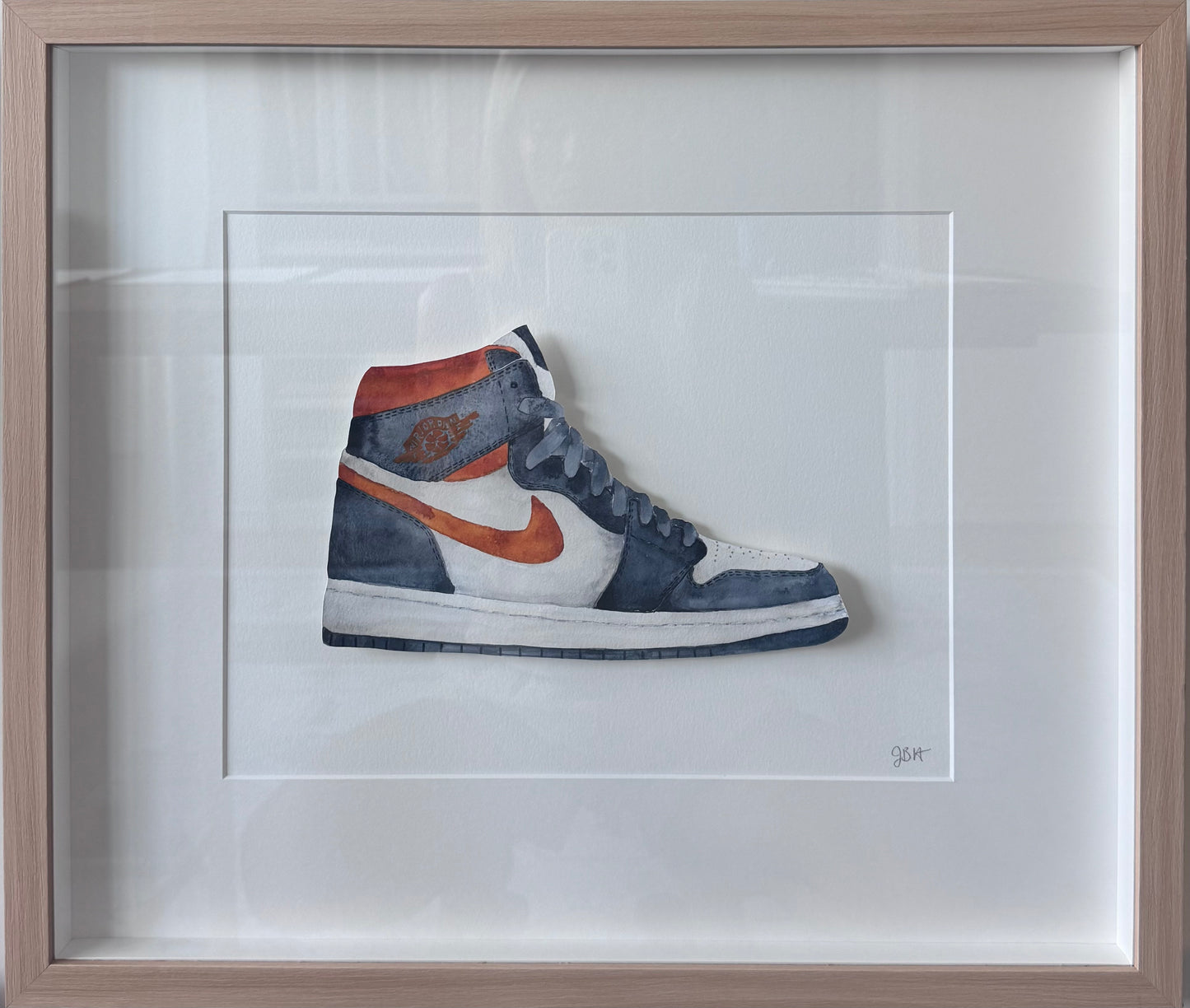 Jordan - Navy and Orange