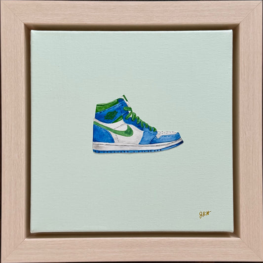 Small Nike - Blue and Green