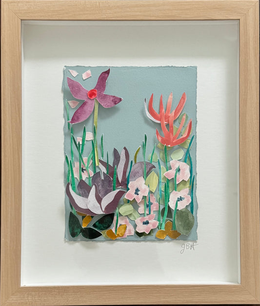 Light Blue Floral No. 1