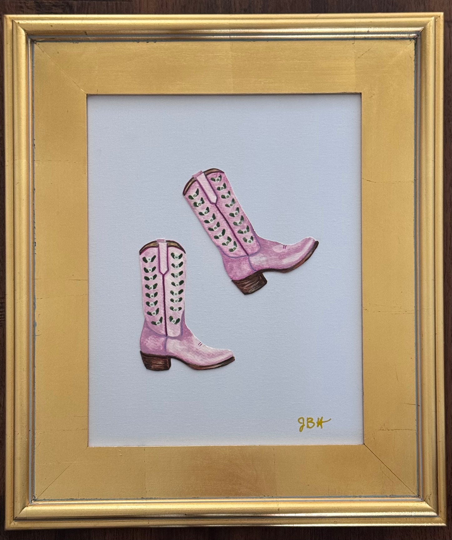 Pink Two Step on Lavender